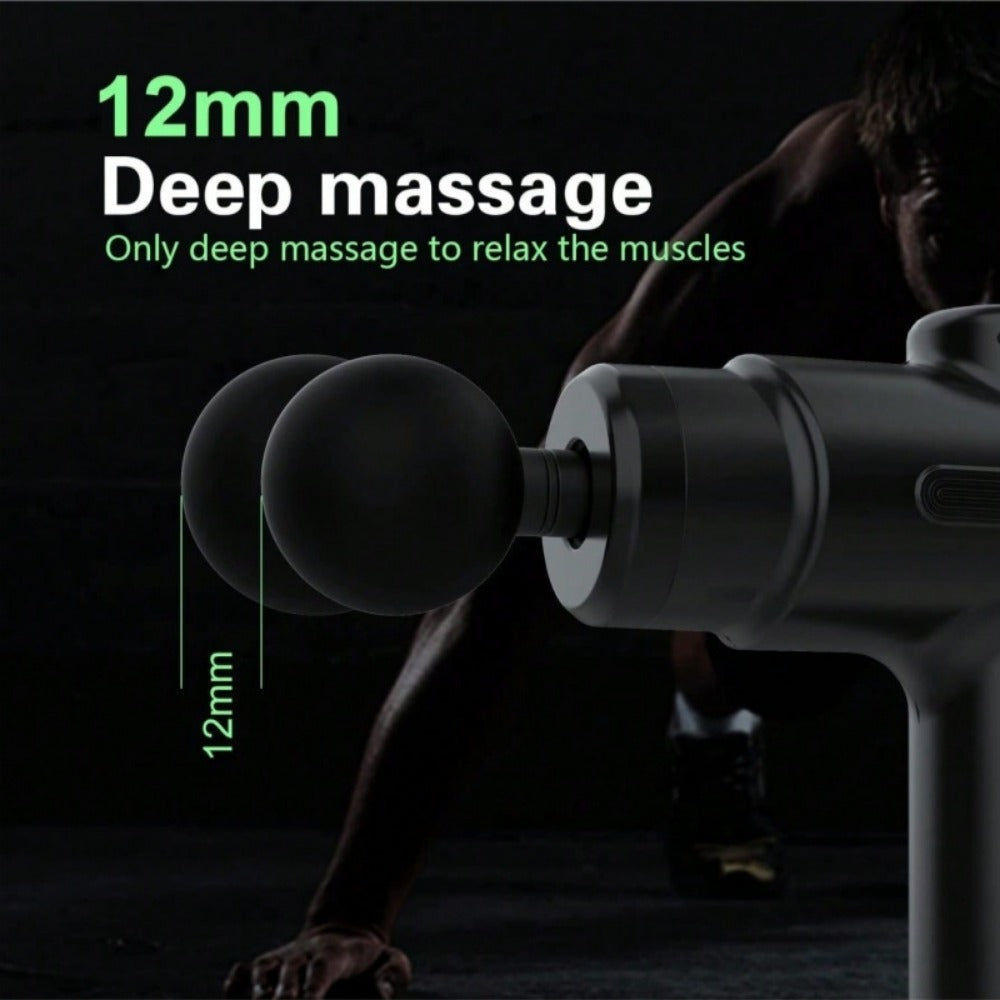 Massage Gun Deep Tissue Massager With 8 Massage Heads