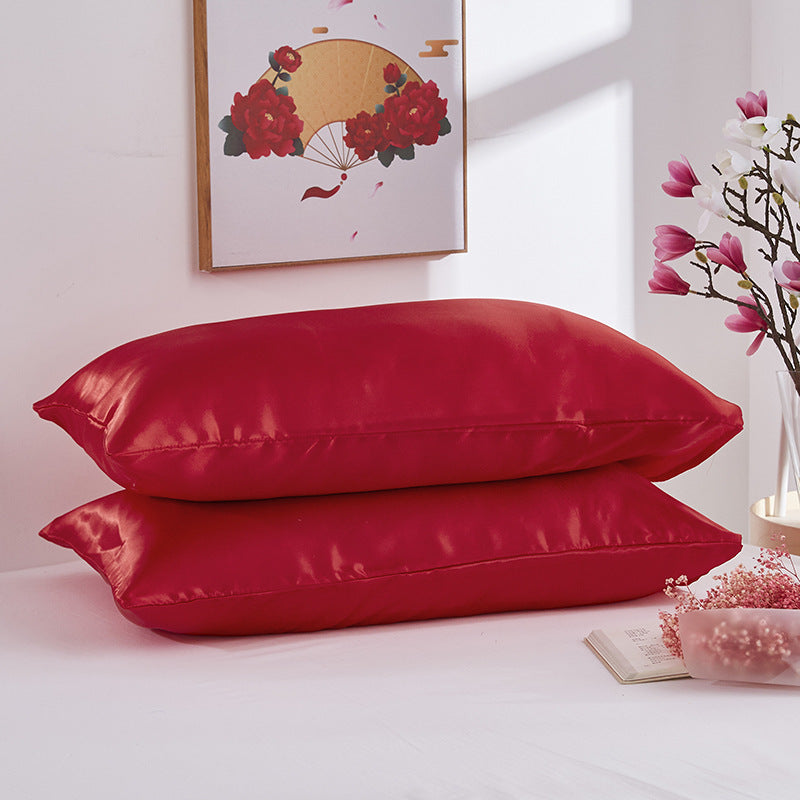 Satin Silk Pillowcase — Beauty Sleep, Elevated