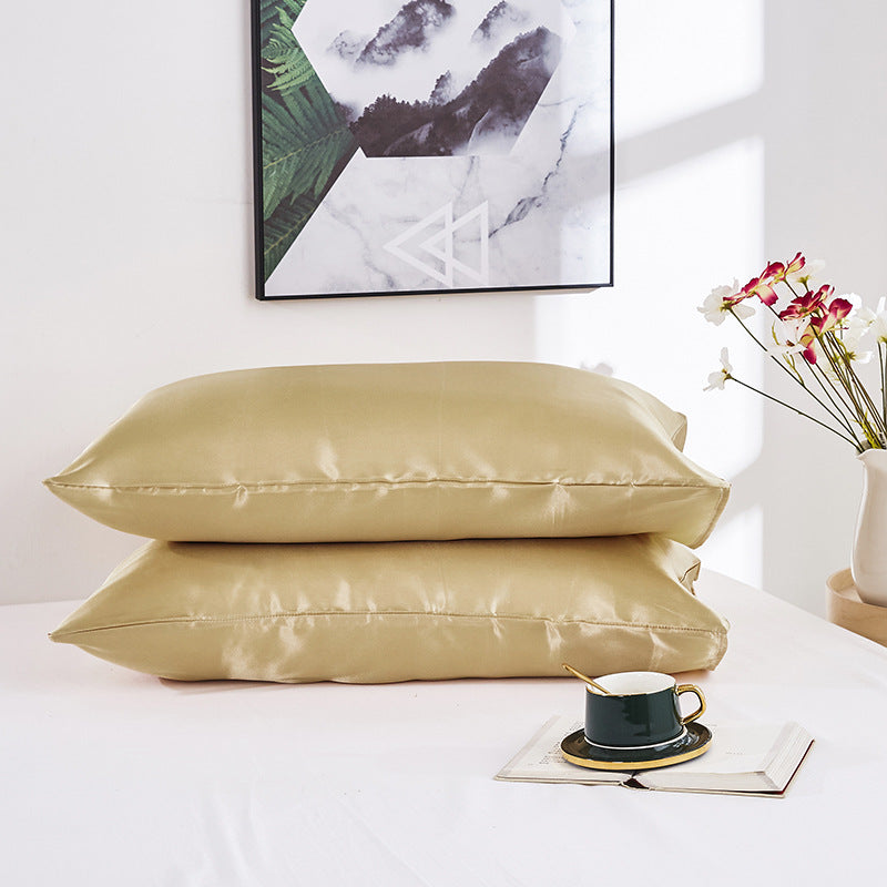 Satin Silk Pillowcase — Beauty Sleep, Elevated