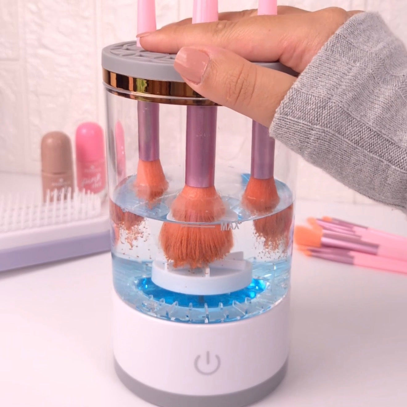 Electric Makeup Brush Cleaner