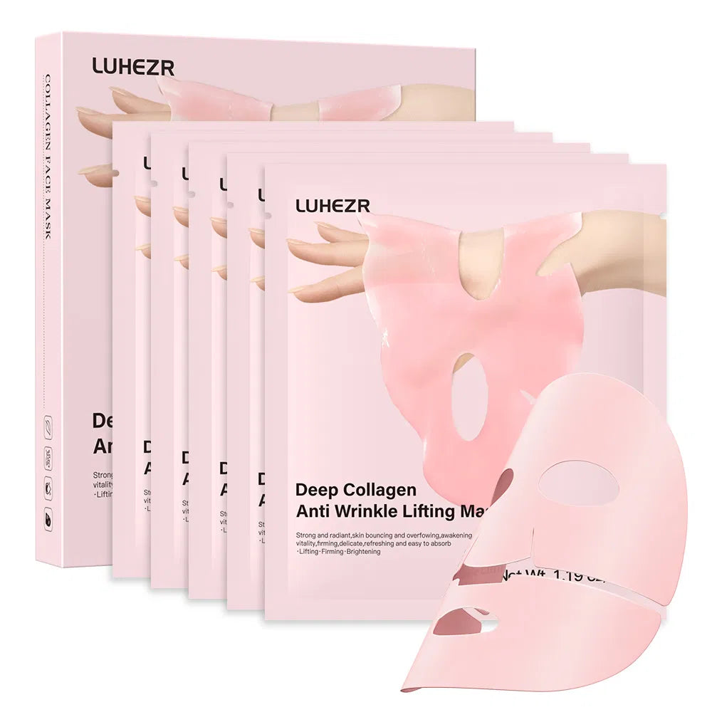 Deep Collagen Lifting Mask — Brightening & Anti-Wrinkle Sheet Mask (5 Sheets)