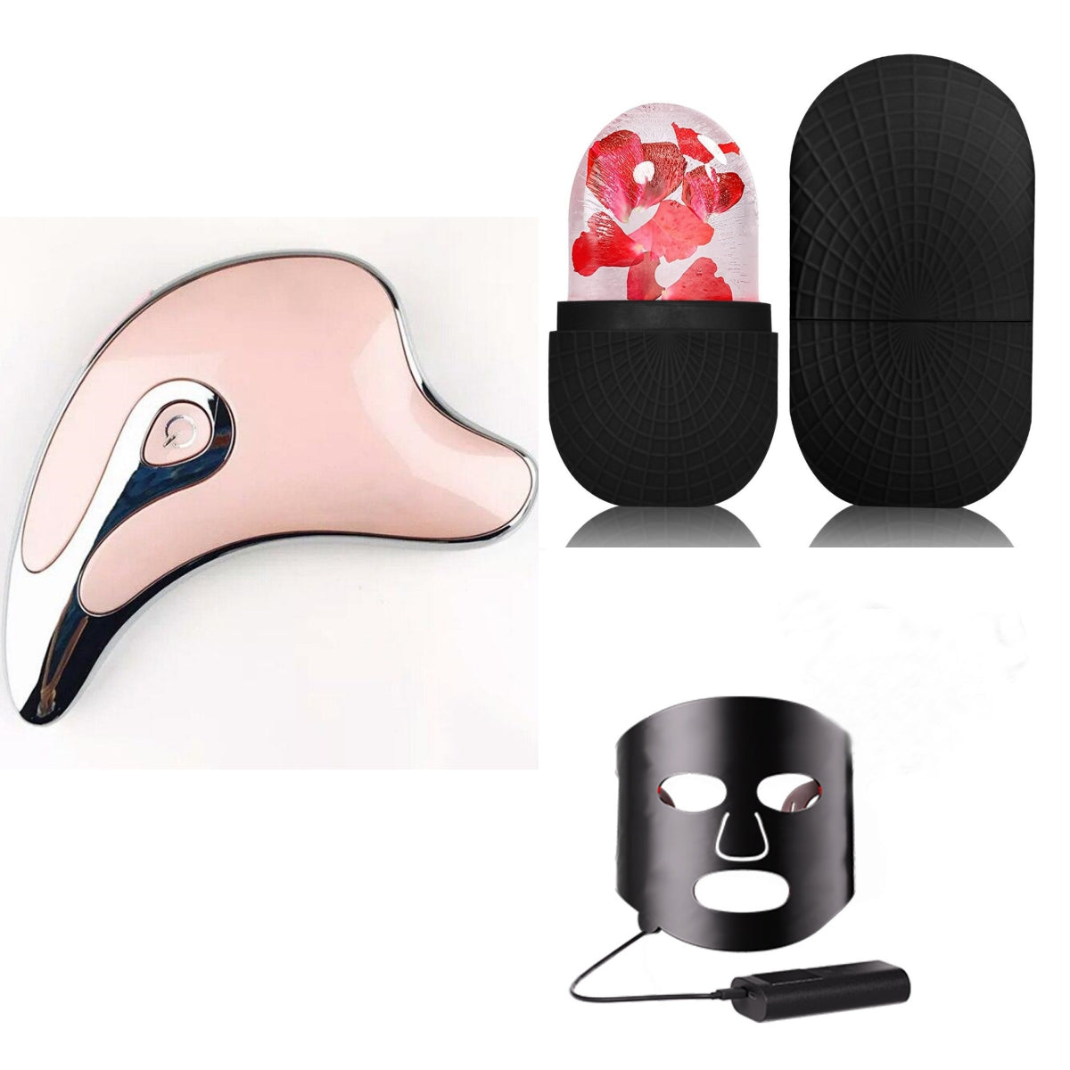 Gua Sha Facial Massager — LED Microcurrent Skin Ritual