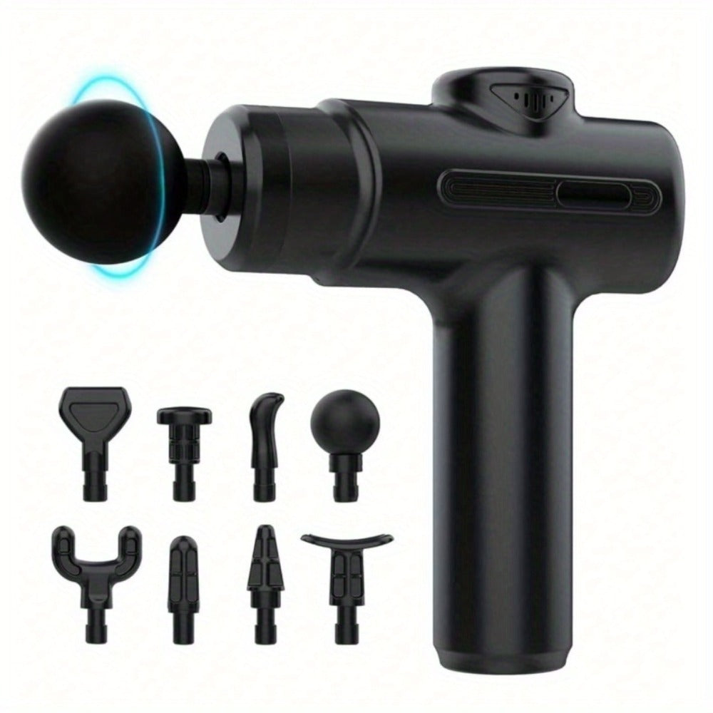 Massage Gun Deep Tissue Massager With 8 Massage Heads