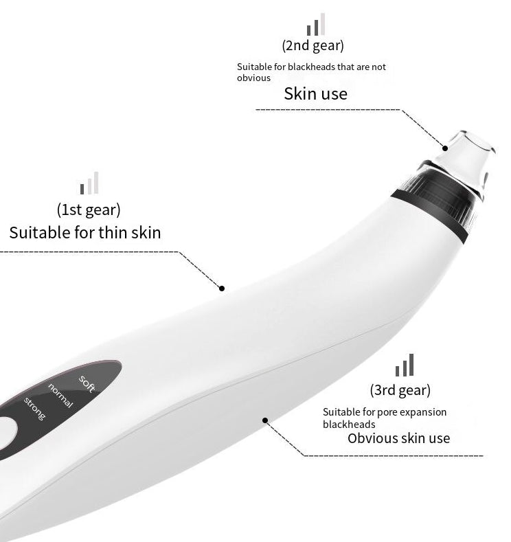 Diamond Pore Vacuum — Electric Blackhead & Whitehead Remover