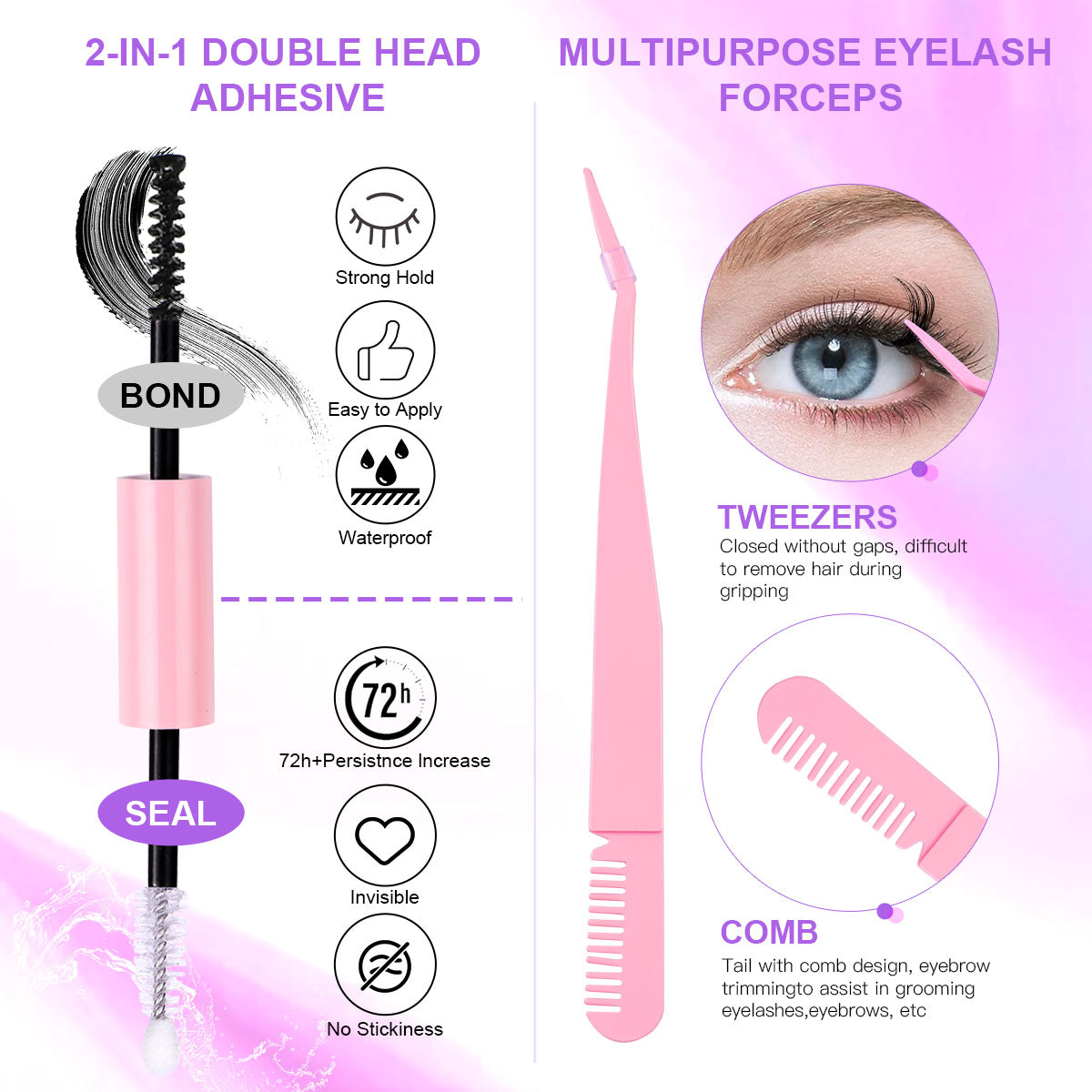 Limitlessly Cluster Lash Set — 640 Segmented Lashes